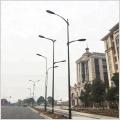 2021 new design hot dip galvanized steel double arm street light pole 6m 9m 12m price